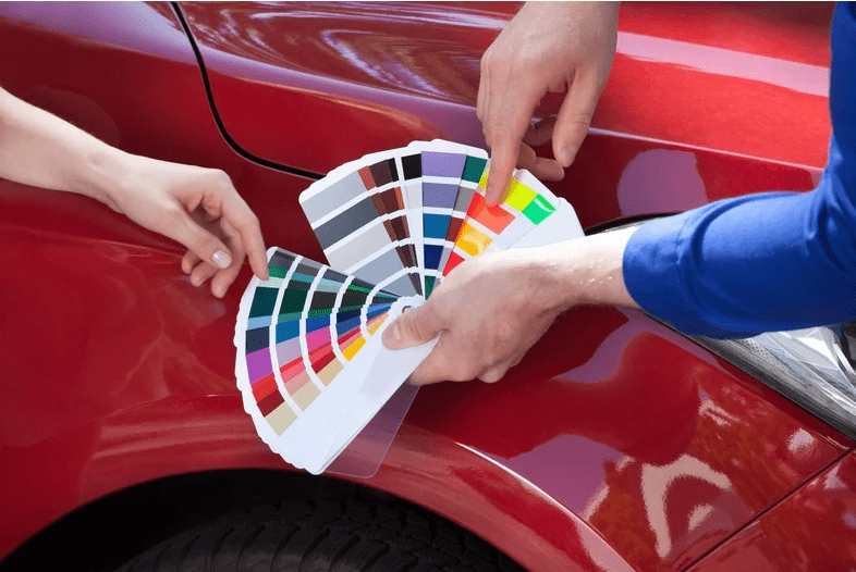 Preparado de colores